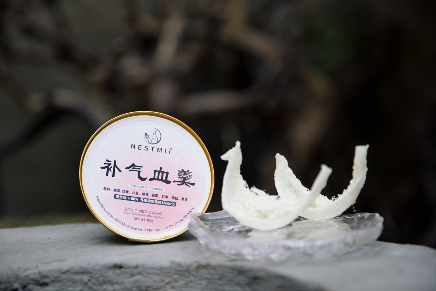 补气血燕窝羹(经期喝)Replenishing Bird's Nest Soup (For Menstrual Wellness)